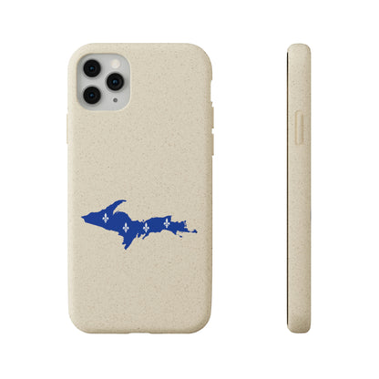 Michigan Upper Peninsula Biodegradable Phone Cases (w/ UP Quebec Flag Outline) | Apple iPhone