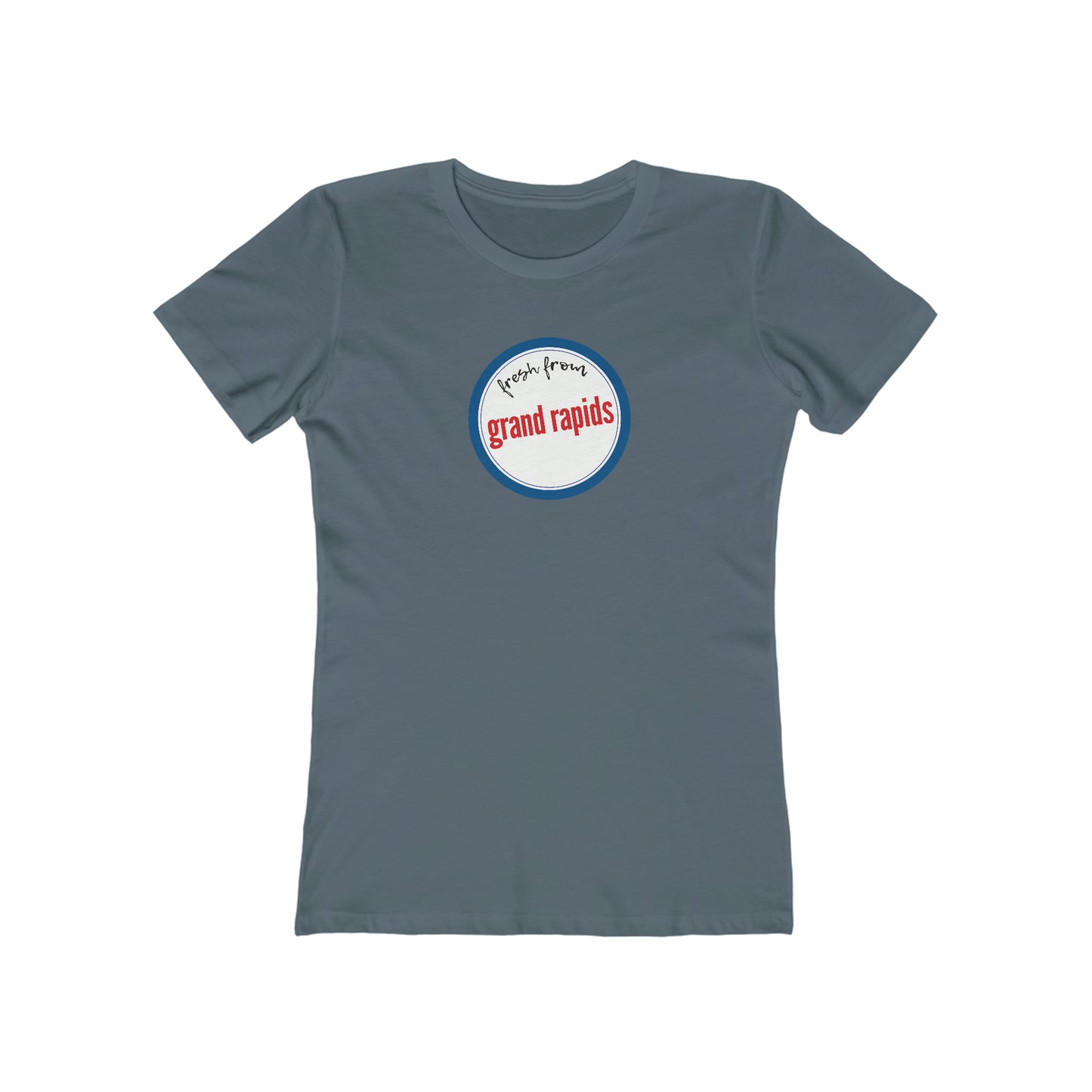 'Fresh From Grand Rapids' T-Shirt | Women's Boyfriend Cut