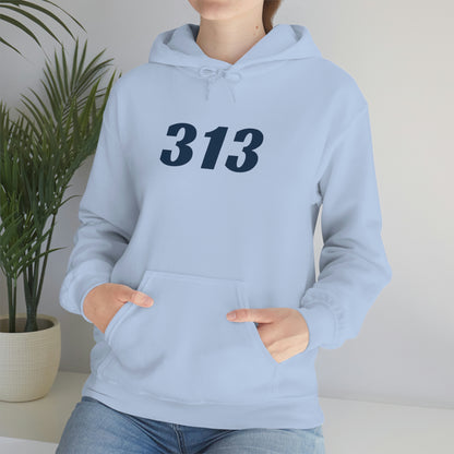 Detroit '313' Hoodie (Racing Font) | Unisex Standard