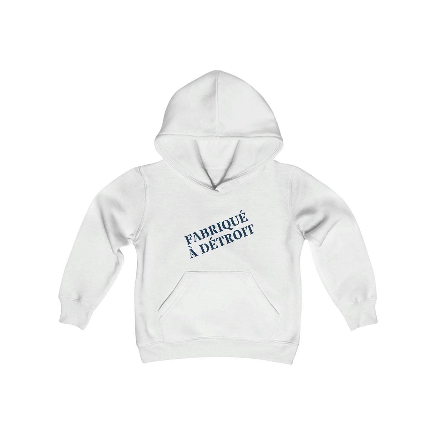 'Fabriqué à Détroit' Hoodie | Unisex Youth