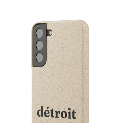 'Détroit' Phone Cases (Old Style Serif Font) | Android & iPhone