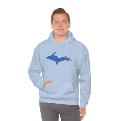 Michigan Upper Peninsula Hoodie (w/ Blue U.P. Outline) | Unisex Standard