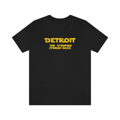 'Detroit the D'Empire Strikes Back' T-Shirt (1970s Sci-Fi Parody) | Unisex Standard Fit