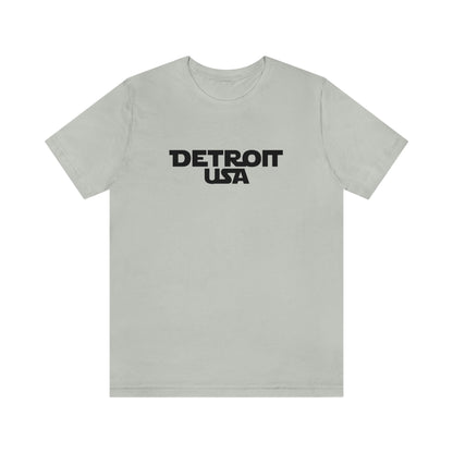 'Detroit USA' T-Shirt (1970s Epic Sci-Fi Parody) | Unisex Standard Fit