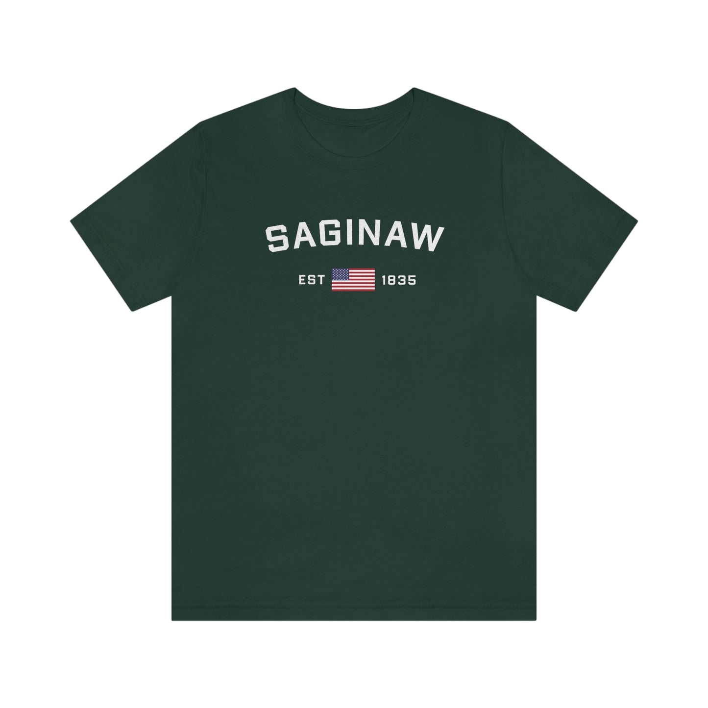 'Saginaw EST 1835' T-Shirt | Unisex Standard Fit