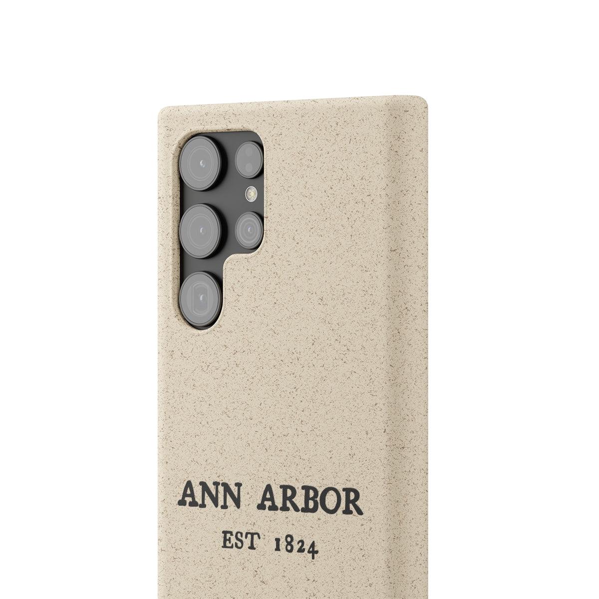 'Ann Arbor EST 1824' Phone Cases | Android & iPhone - Circumspice Michigan