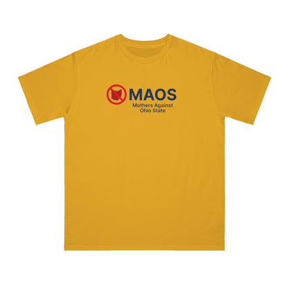 'MAOS Mothers Against Ohio State' T-Shirt (Non-Profit Parody) | Organic Unisex