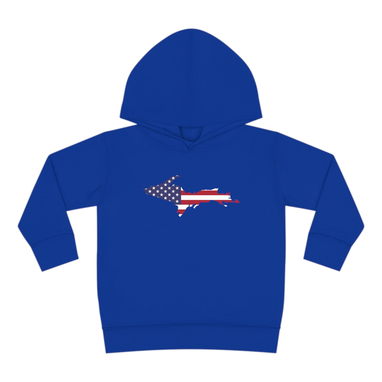 Michigan Upper Peninsula Hoodie (w/ UP USA Flag Outline) | Unisex Toddler