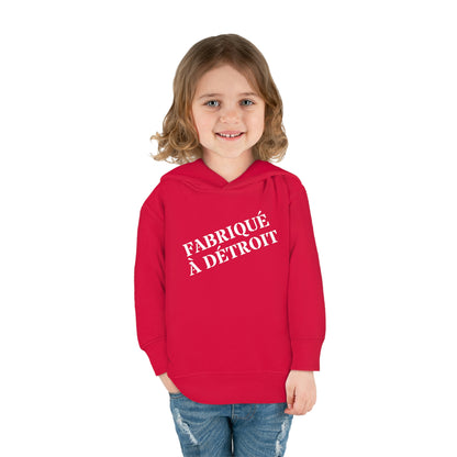 'Fabriqué à Détroit Hoodie | Unisex Toddler