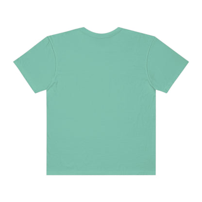 Michigan Upper Peninsula T-Shirt (w/ Green UP Outline) | Unisex Garment-Dyed