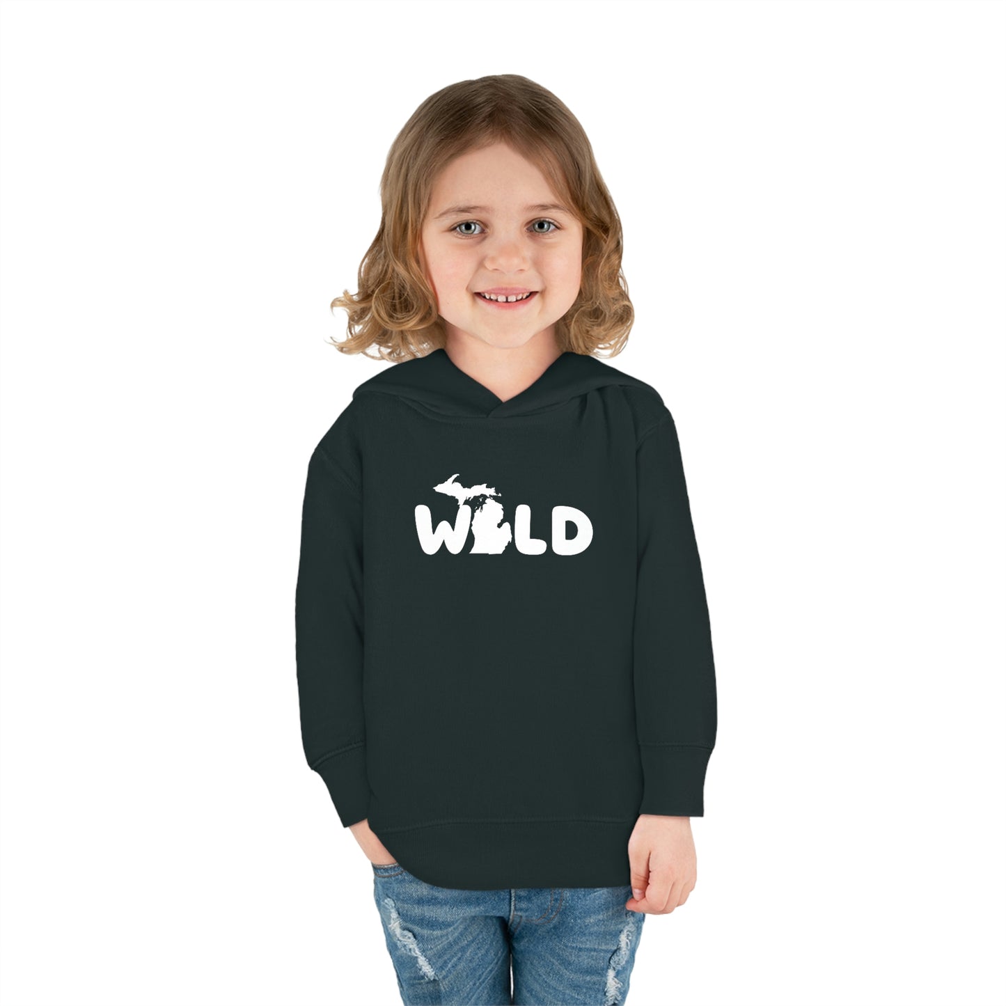 Michigan 'Wild' Hoodie (Rounded Children's Font) | Unisex Toddler