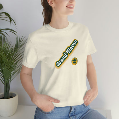 'Grand Haven - Authentically Michigan' Parody T-Shirt | Unisex Standard Fit