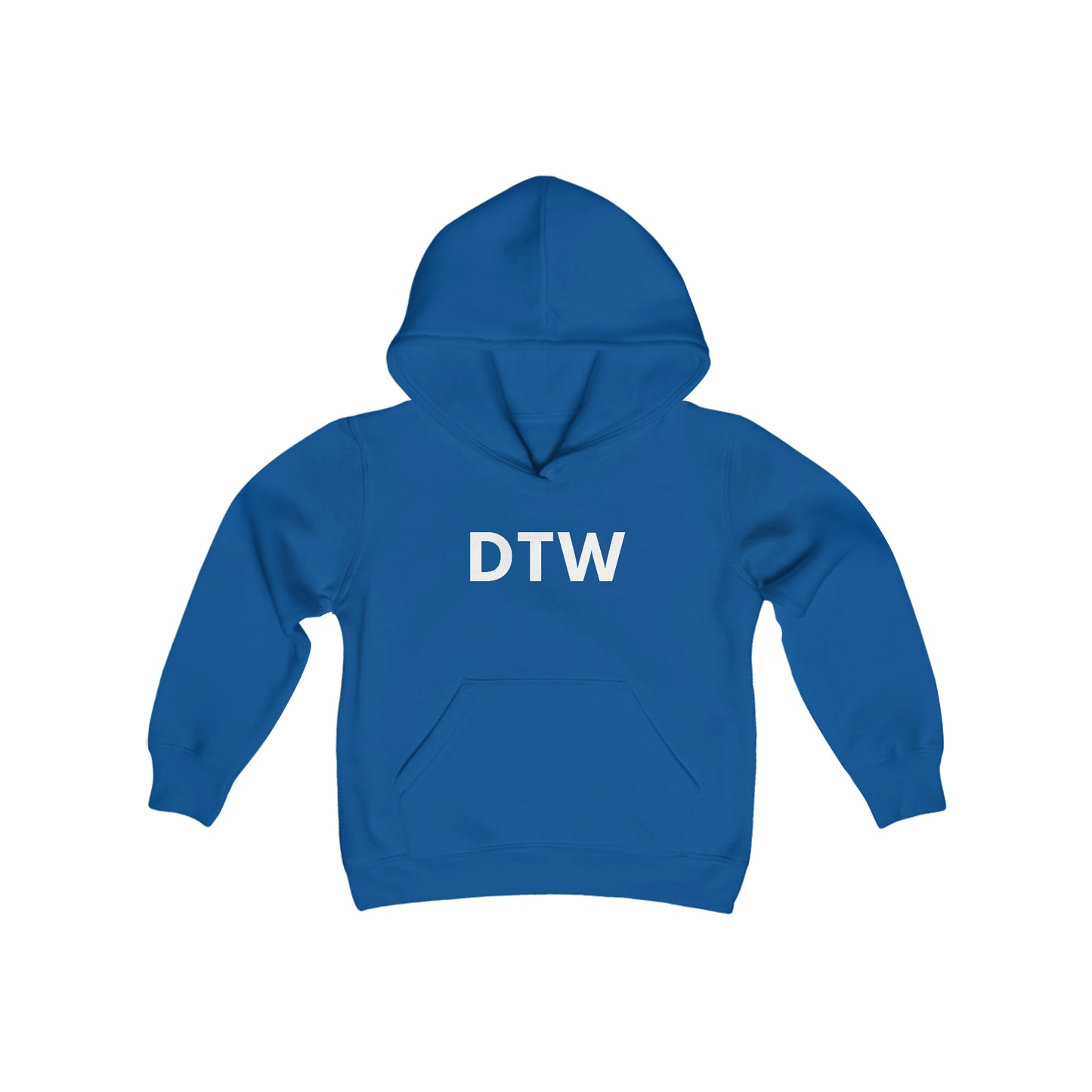 Detroit 'DTW' Hoodie  | Unisex Youth