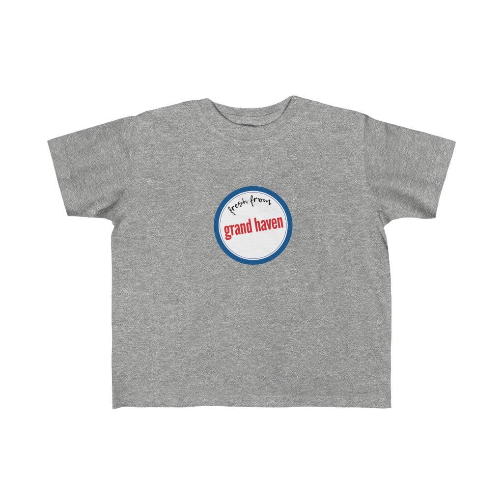 'Fresh From Grand Haven' T-Shirt | Toddler Short Sleeve - Circumspice Michigan