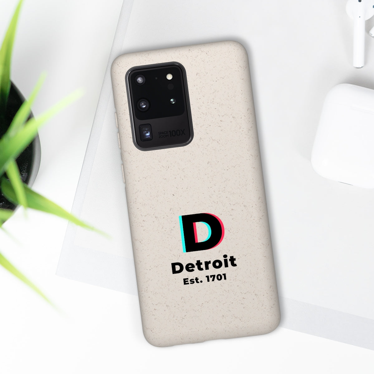 'Detroit Est. 1701' Phone Cases (Social Media Parody) | Android & iPhone