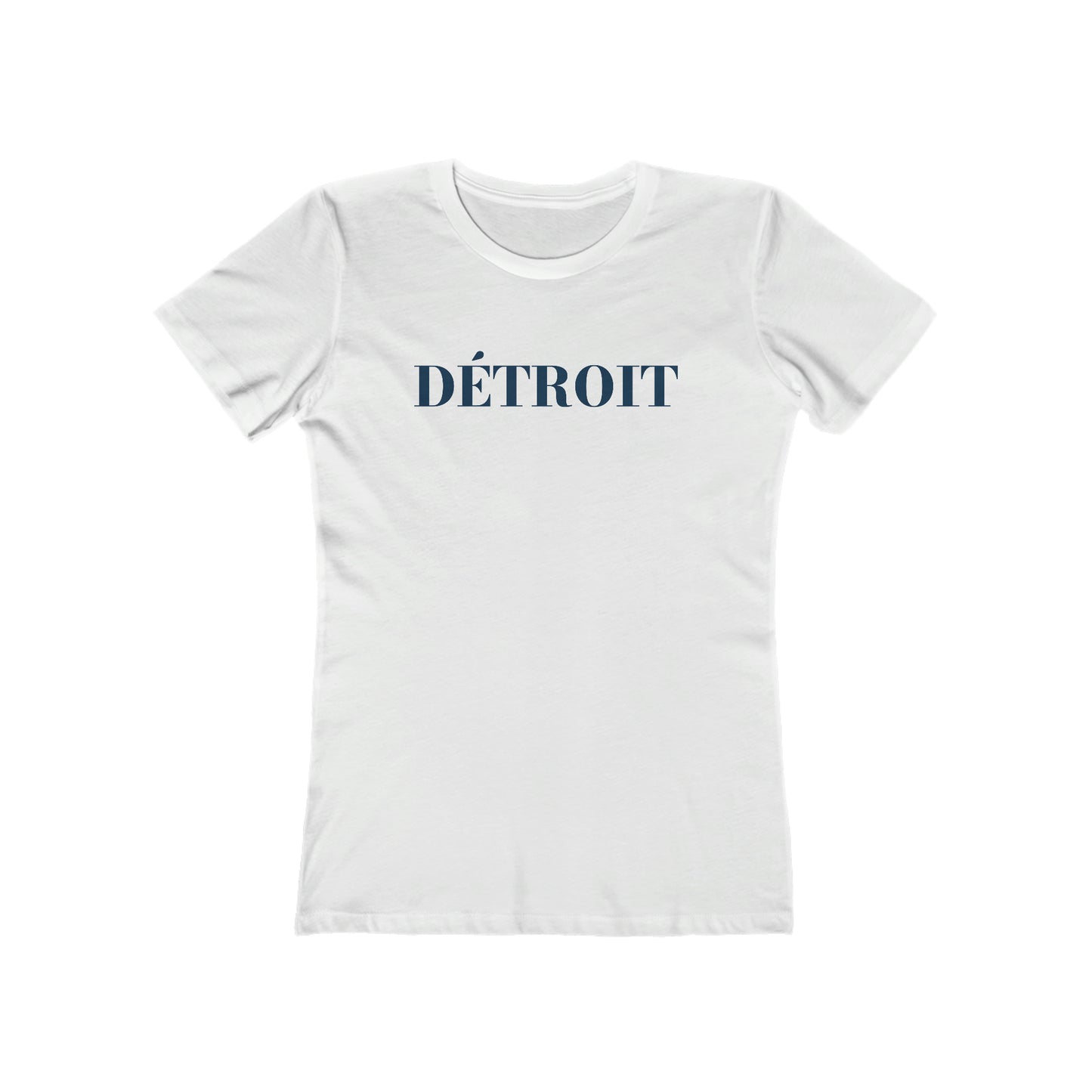 'Détroit' T-Shirt (Didone Font) | Women's Boyfriend Cut