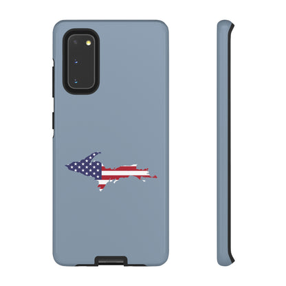 Michigan Upper Peninsula Tough Phone Case (B-24 Liberator w/ UP USA Flag Outline) | Samsung & Pixel Android