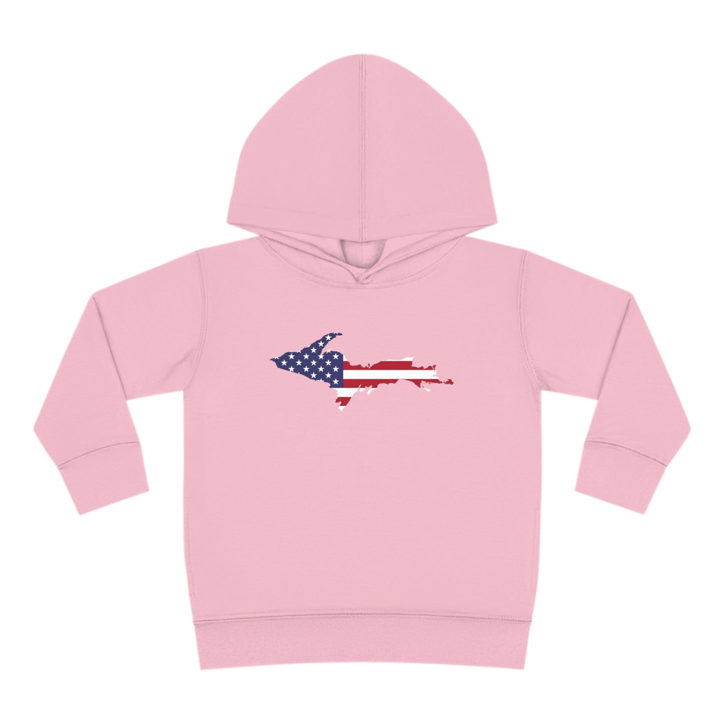 Michigan Upper Peninsula Hoodie (w/ UP USA Flag Outline) | Unisex Toddler