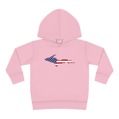 Michigan Upper Peninsula Hoodie (w/ UP USA Flag Outline) | Unisex Toddler