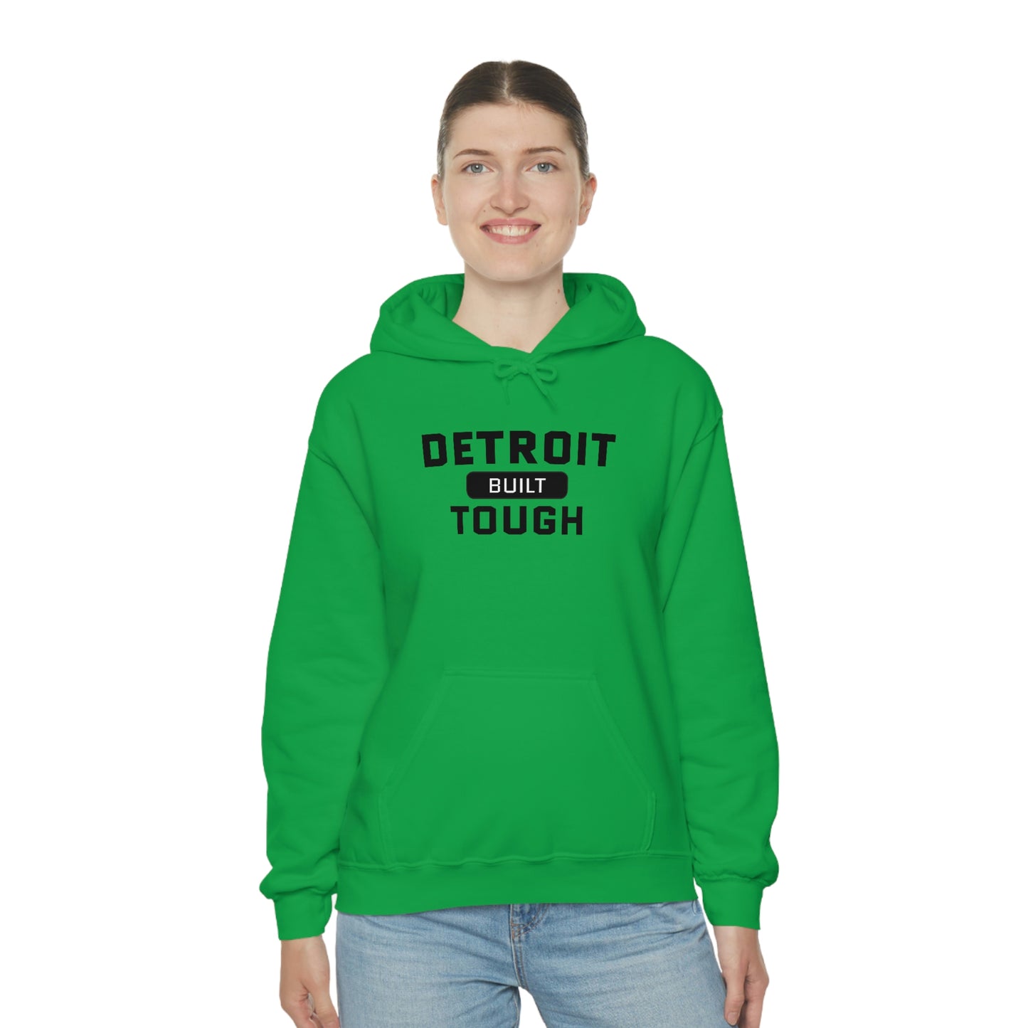 'Built Detroit Tough' Hoodie | Unisex Standard