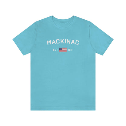 'Mackinac EST 1671' T-Shirt | Unisex Standard Fit