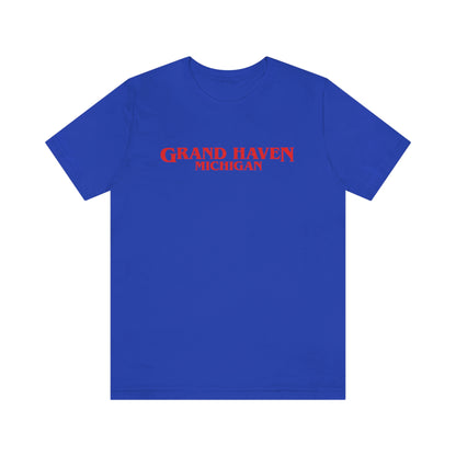 'Grand Haven Michigan' ' T-Shirt (1980s Drama Parody) | Unisex Standard Fit