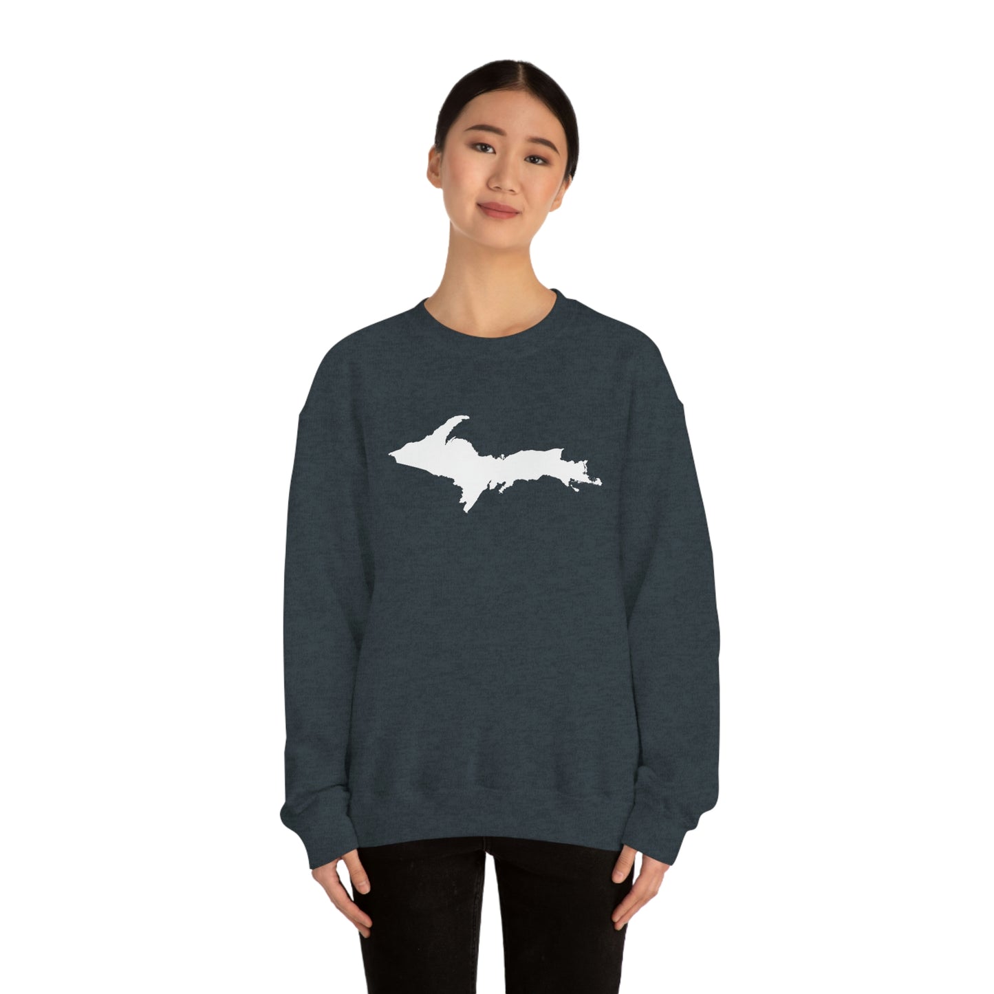 Michigan Upper Peninsula Sweatshirt (w/ UP Outline) | Unisex Standard