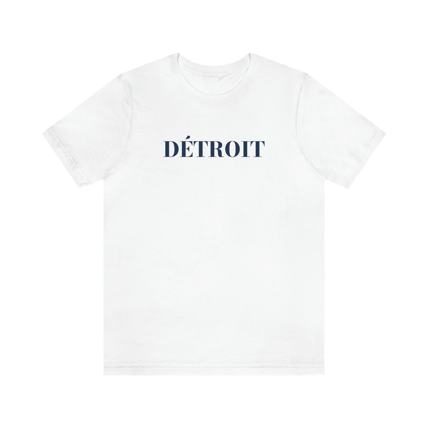 'Détroit' T-Shirt (Didone Font) | Unisex Standard Fit