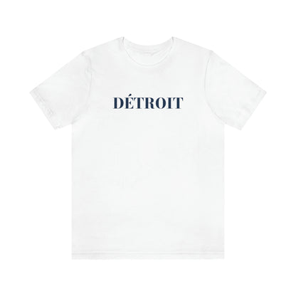 'Détroit' T-Shirt (Didone Font) | Unisex Standard Fit