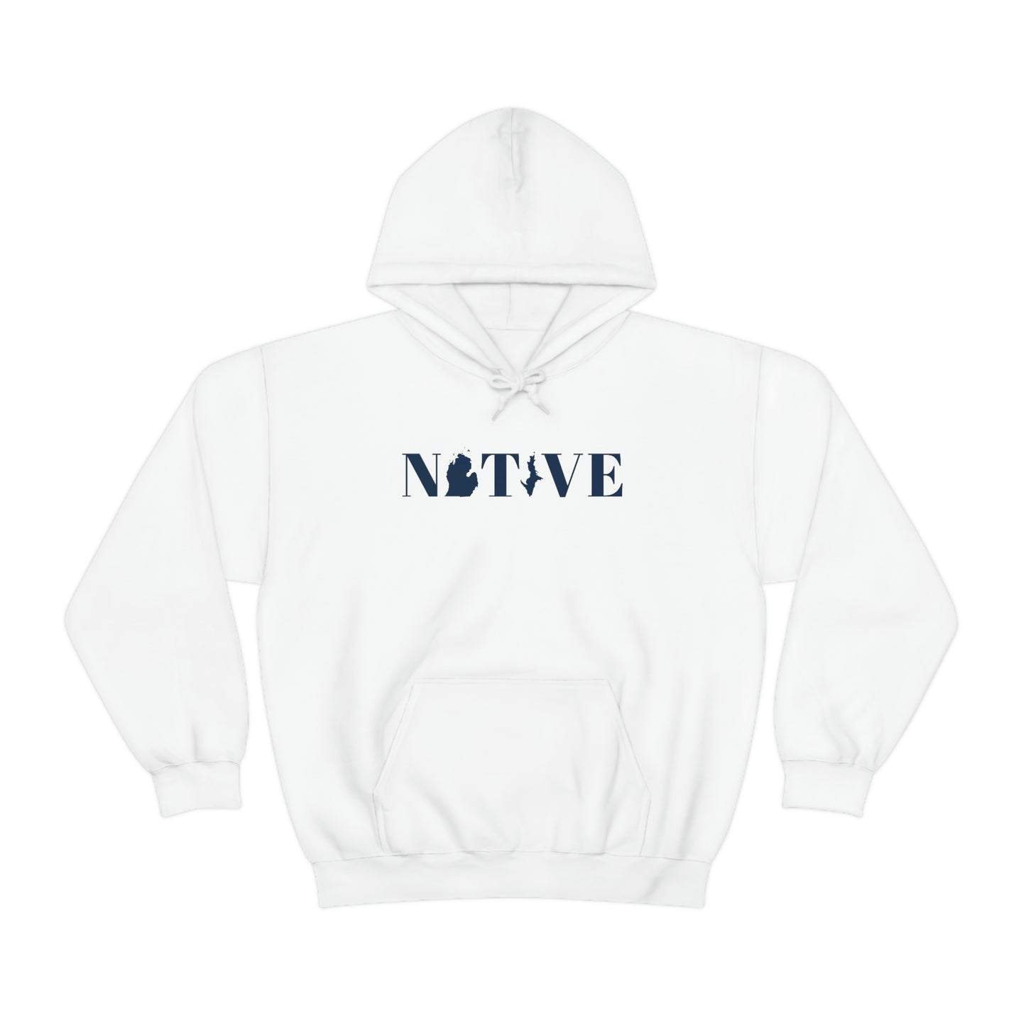 Michigan 'Native' Hoodie (Didone Font) | Unisex Standard