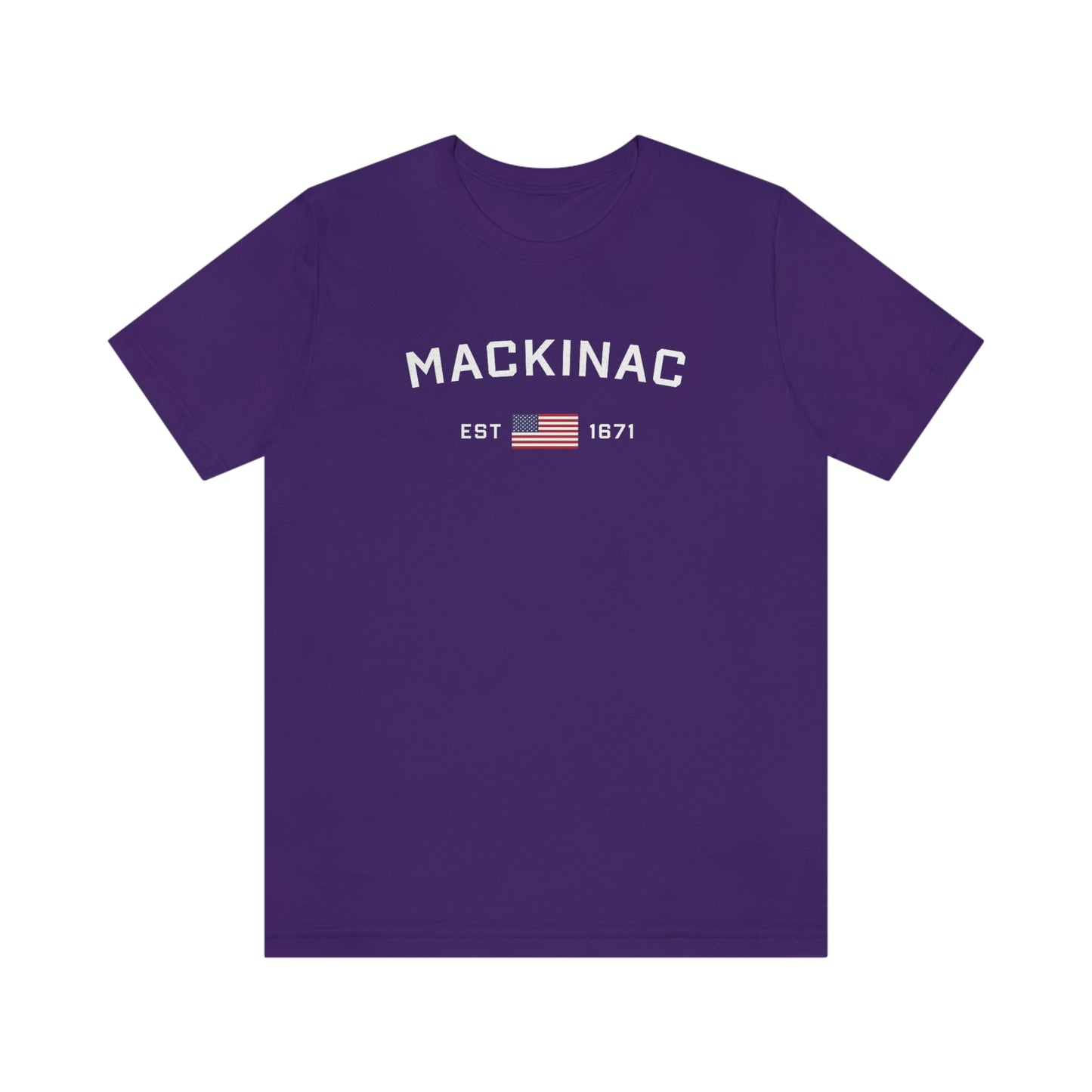 'Mackinac EST 1671' T-Shirt | Unisex Standard Fit