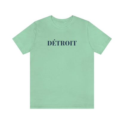 'Détroit' T-Shirt (Didone Font) | Unisex Standard Fit