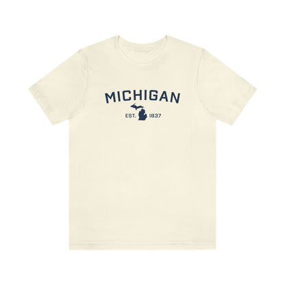 'Michigan EST 1837' ' T-Shirt | Unisex Standard Fit