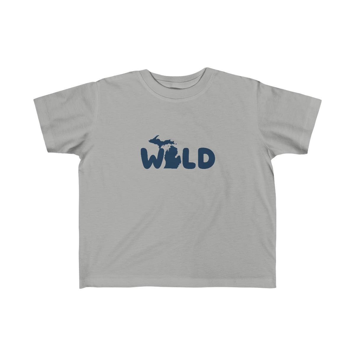 Michigan 'Wild' T-Shirt (Rounded Children's Font) | Toddler Short Sleeve - Circumspice Michigan