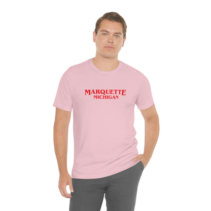 'Marquette Michigan' ' T-Shirt (1980s Drama Parody) | Unisex Standard Fit