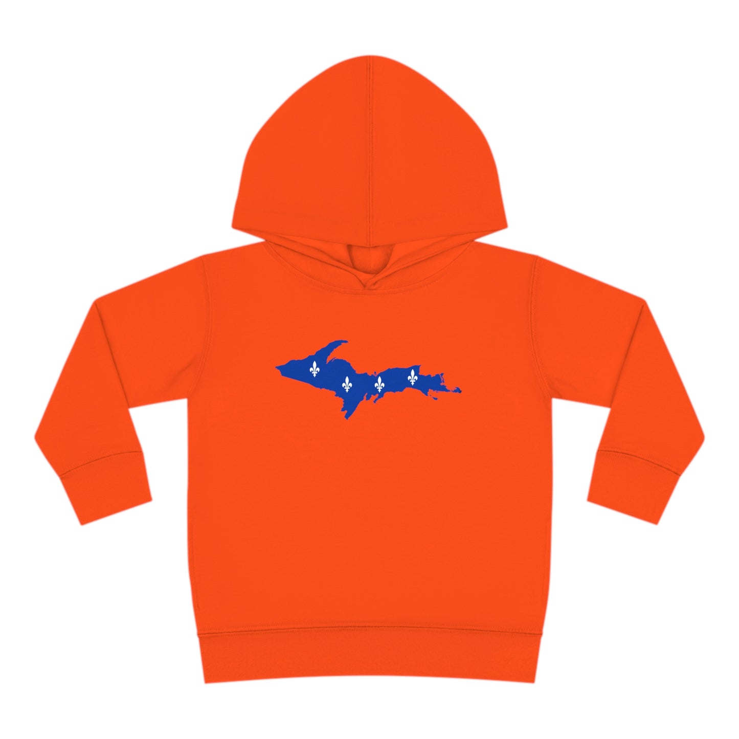 Michigan Upper Peninsula Hoodie (w/ UP Quebec Flag Outline) | Unisex Toddler