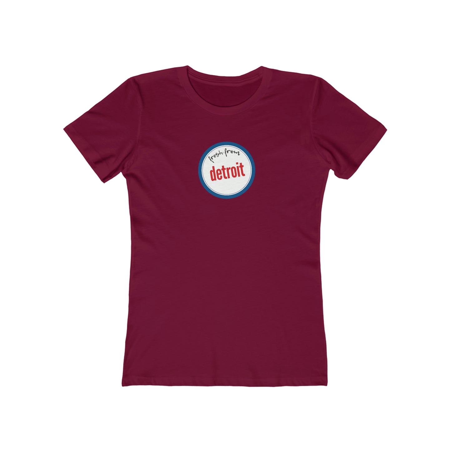 'Fresh From Detroit' T-Shirt | Women's Boyfriend Cut