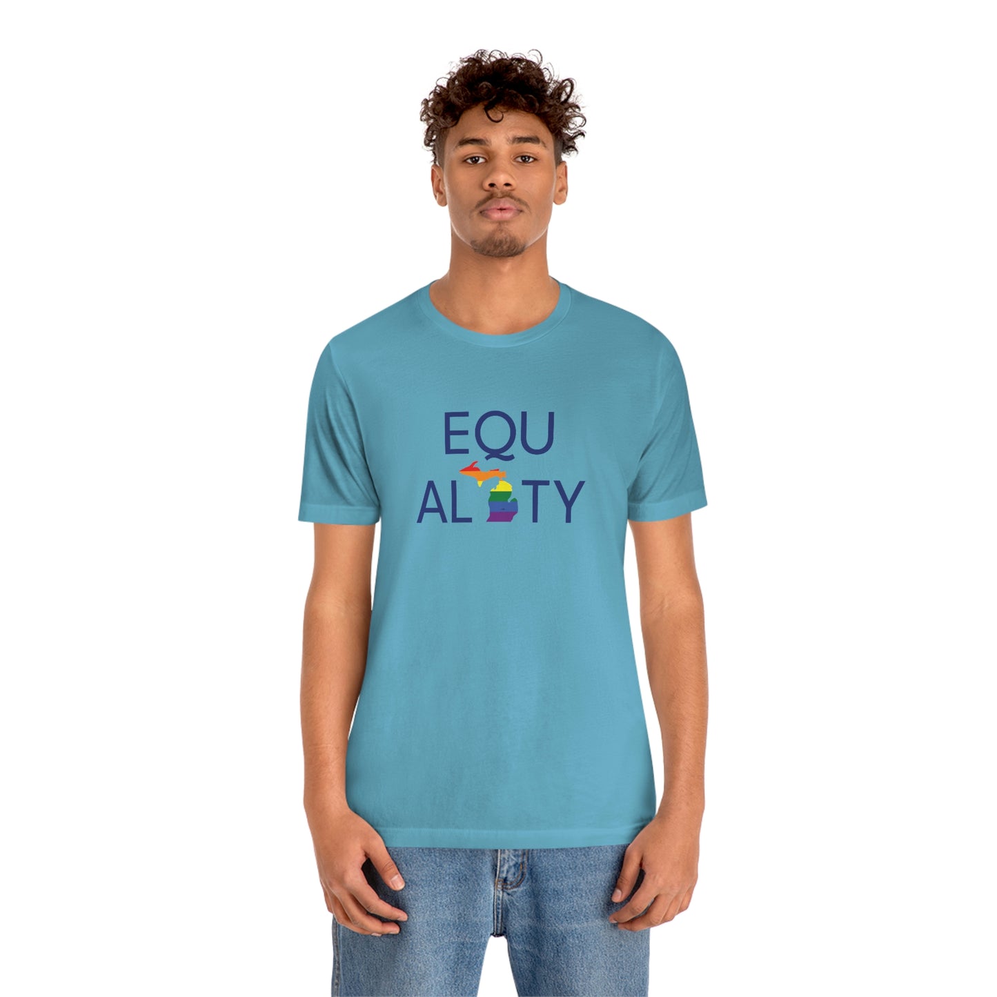 'Equality' Michigan LGBTQ Pride T-Shirt | Unisex Standard Cut