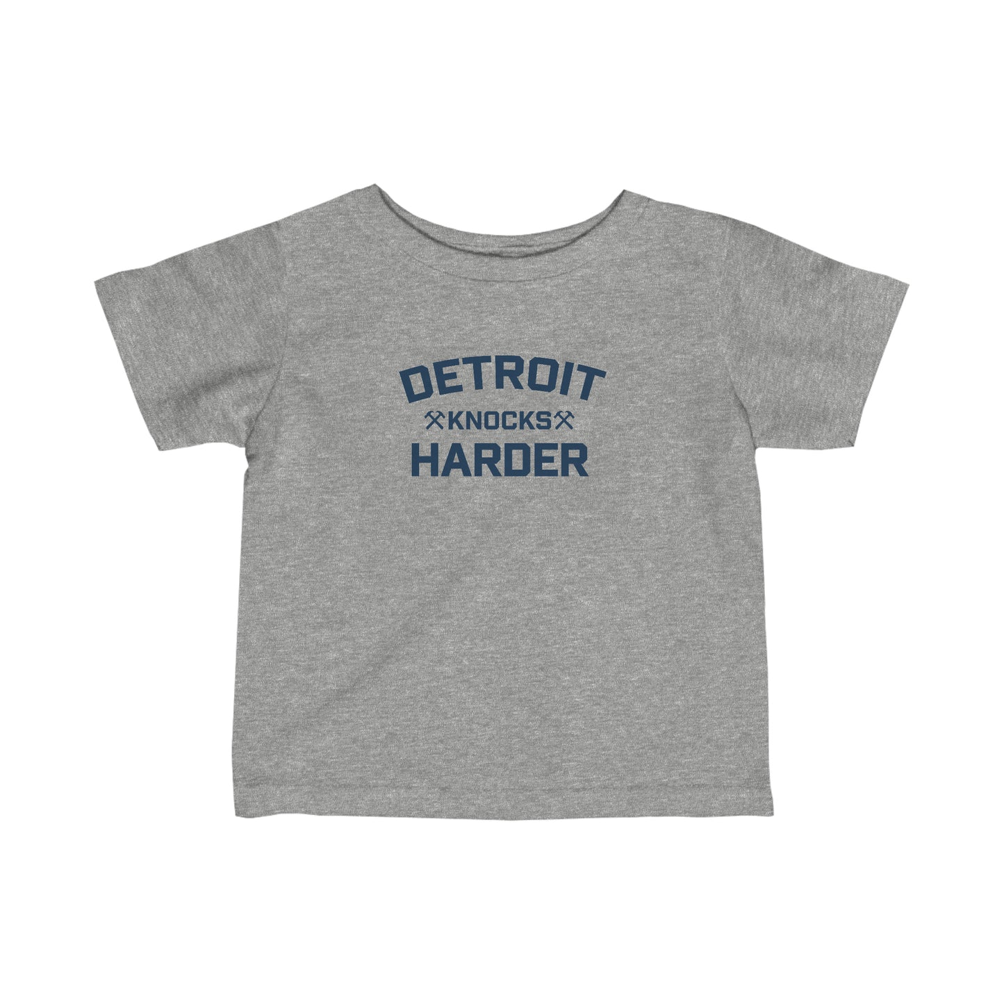 'Detroit Knocks Harder' T-Shirt |  Infant Short Sleeve