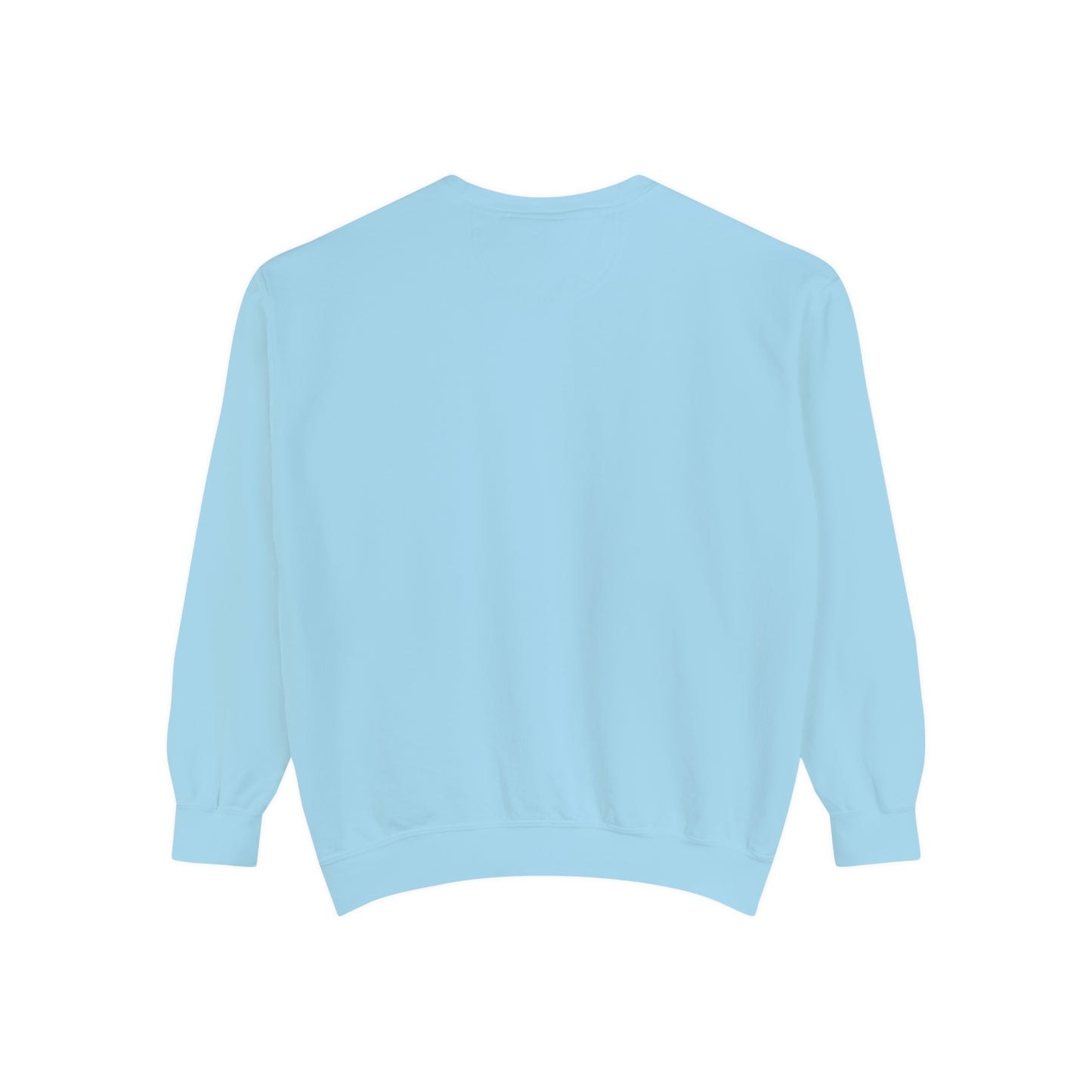 Michigan Upper Peninsula Sweatshirt (w/ Azure UP Outline) | Unisex Garment Dyed