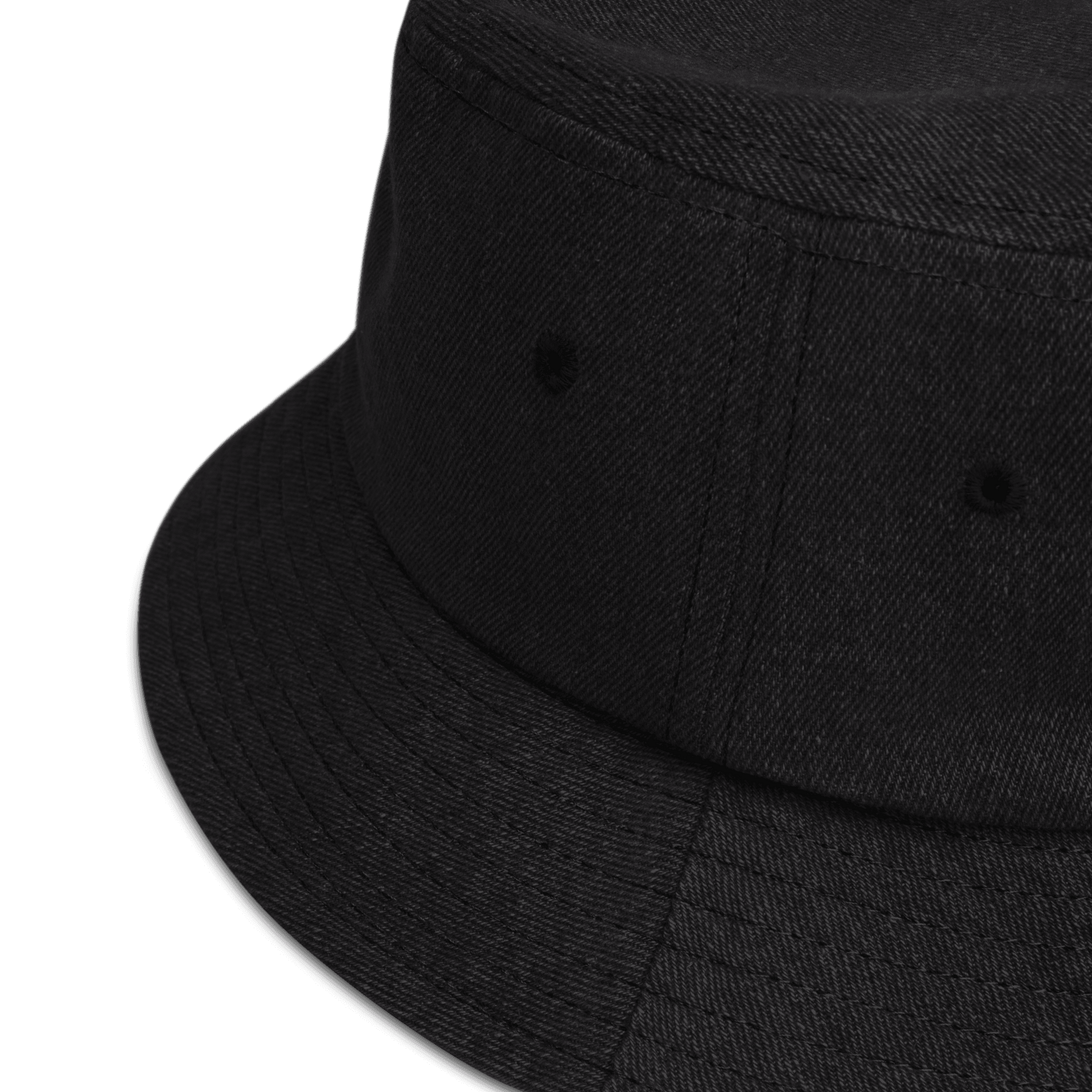 Detroit Old French 'D' Denim Bucket Hat - Circumspice Michigan