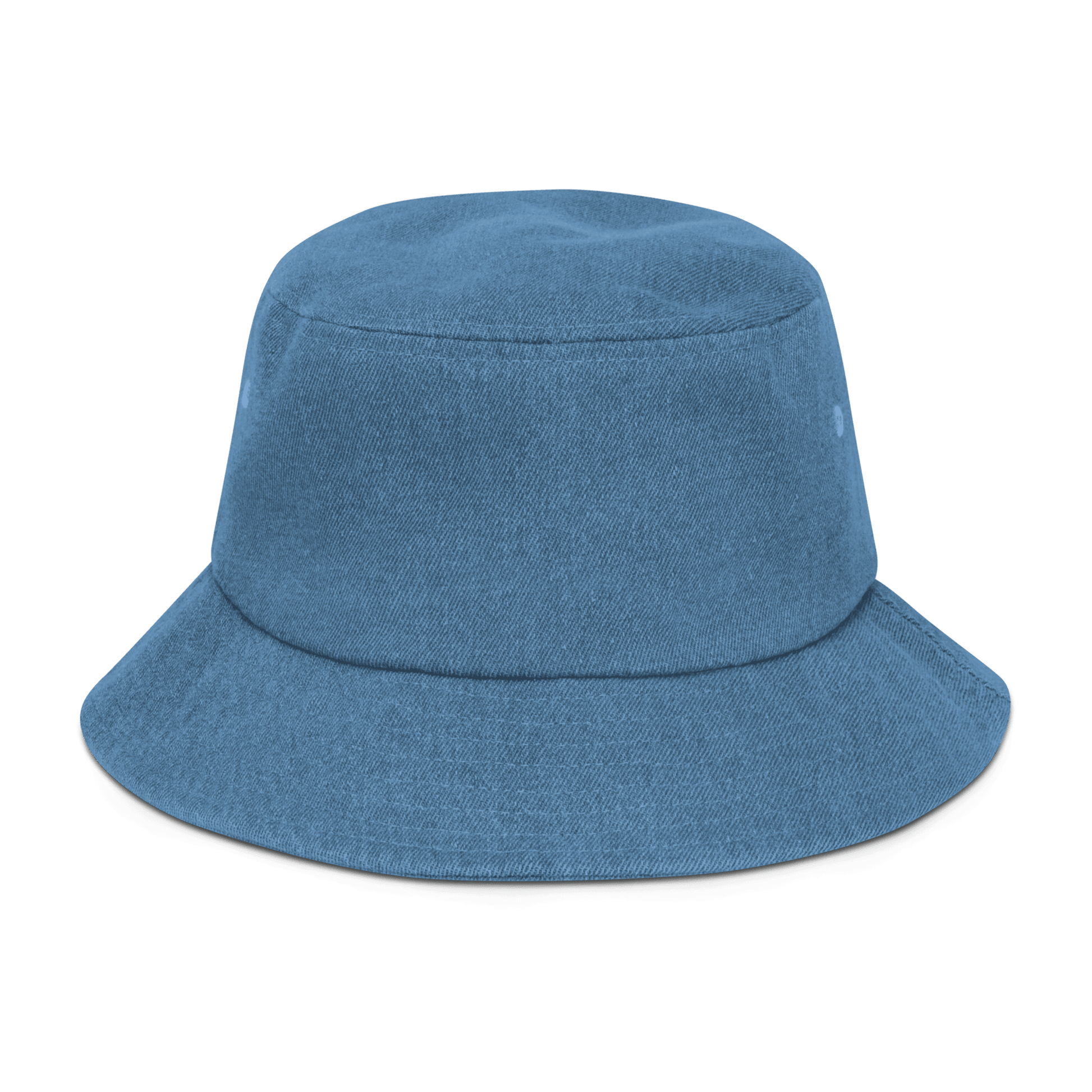 Detroit Old French 'D' Denim Bucket Hat - Circumspice Michigan