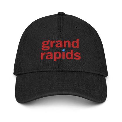 'Grand Rapids' Denim Baseball Cap (Hypermarket Parody)