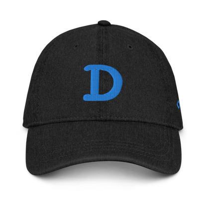 Detroit 'Old French D' Denim Baseball Cap | Azure Embroidery