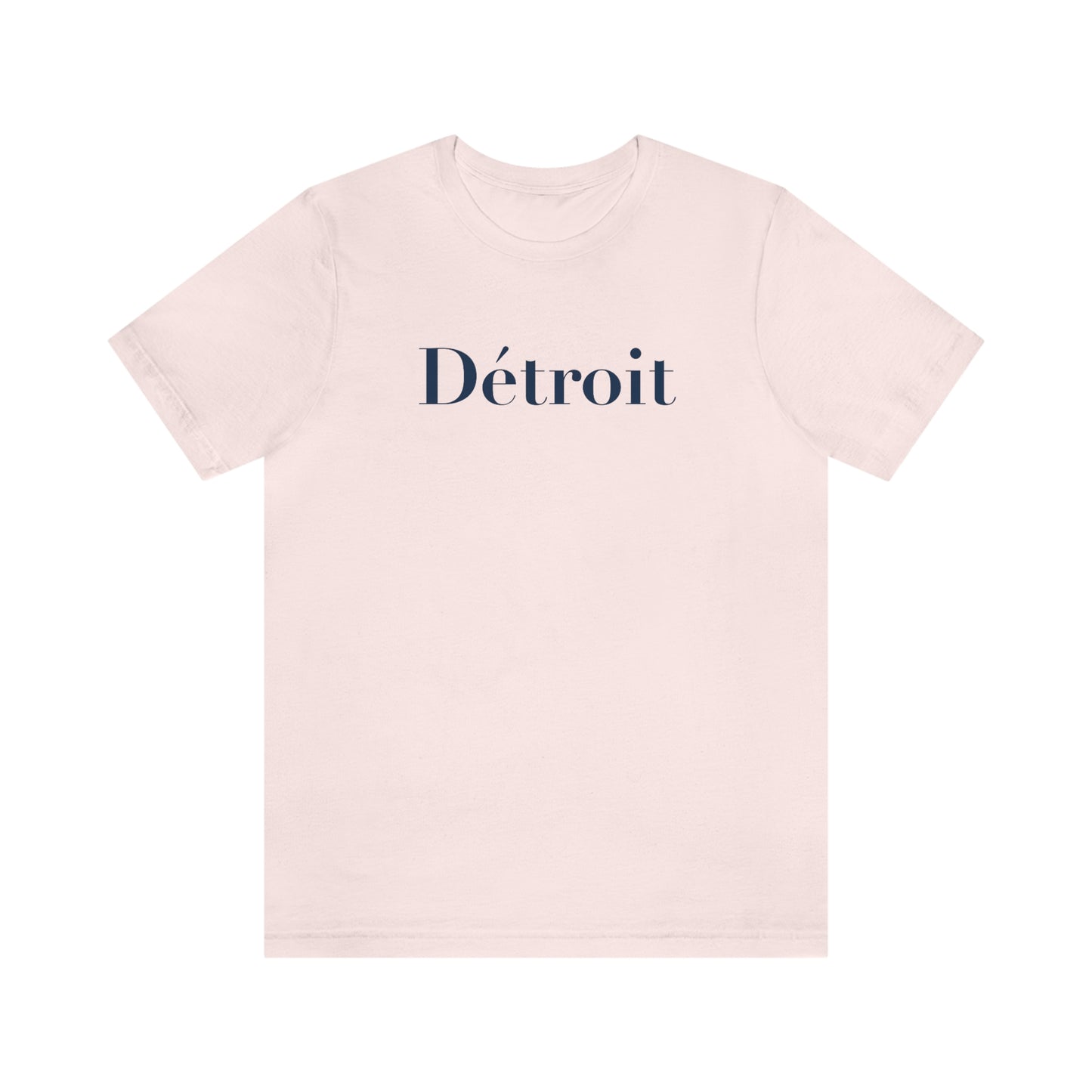 'Détroit' T-Shirt (Didot Font) | Unisex Standard Fit