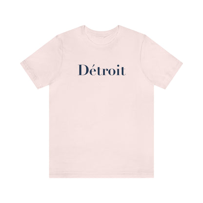 'Détroit' T-Shirt (Didot Font) | Unisex Standard Fit