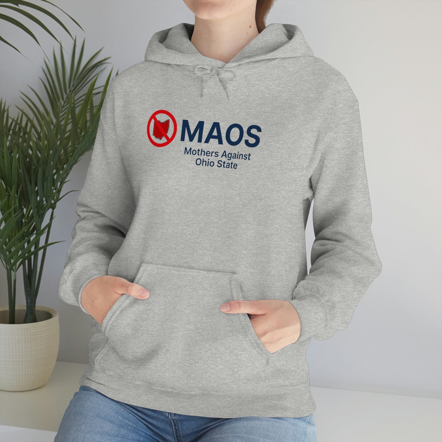 'MAOS Mothers Against Ohio State' Hoodie | Unisex Standard