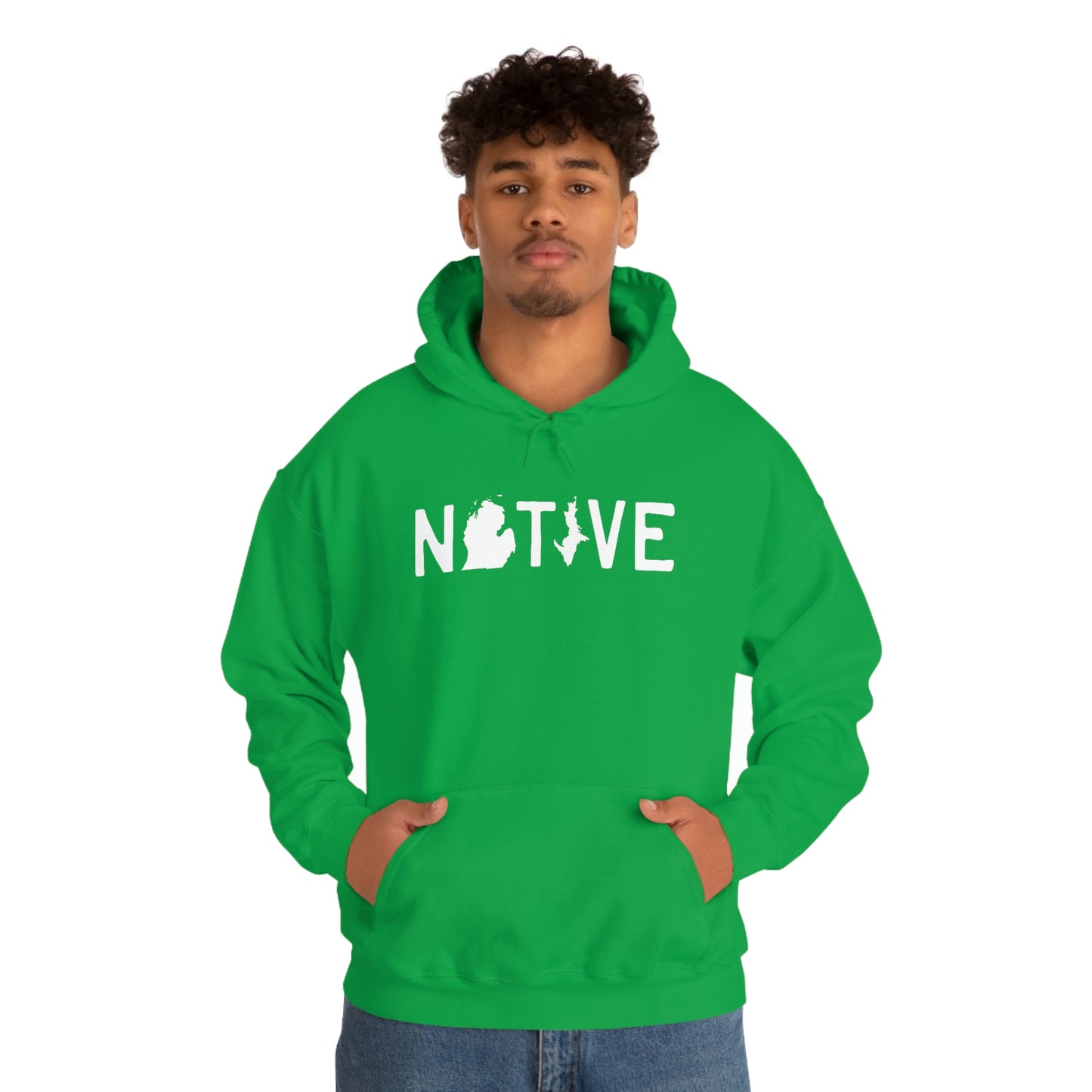 Michigan 'Native' Hoodie (Licence Plate Font) | Unisex Standard