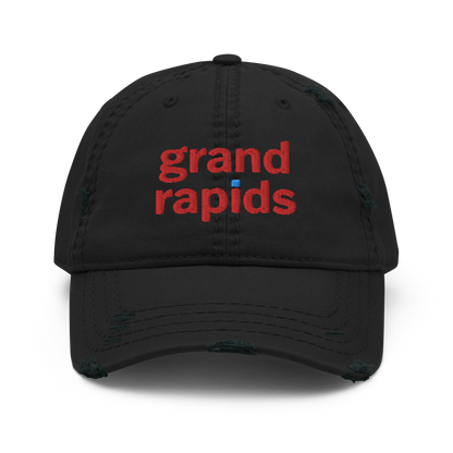 'Grand Rapids' Distressed Dad Hats (Hypermarket Parody)