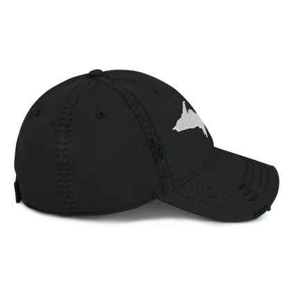 Michigan Upper Peninsula Distressed Dad Hat (w/ UP Outline)